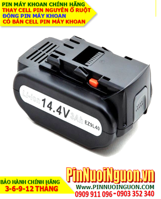Pin máy khoan Panasonic 14.4V-3000mAh, thay cells pin / hàng có sẳn - bảo hành 06 tháng